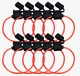 20 + 7 ATC ATO loop fuse holder in-line AWG wire copper 12V power blade