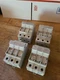 (4)SIEMENS 3NW7-031.  3 POLE FUSE HOLDER. LOT OF 4. SEE PICS