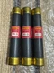 (3) Bussmann FRS-35 Fusetron Fuses 35A 600V New Free Shipping