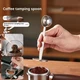 2-in-1 Stainless Steel Coffee Scoop 15/20/30ml Tamping Dual-Purpose Coffee Spoon