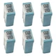 UHANBUT 6PCS 20A 32V Mini Slotted Automotive MCASE Shaped Cartridge 20A, Pink 