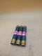 LOT OF 3 BUSS Bussmann Fusetron FRS-R-40 Dual Element Time Delay Fuses. 