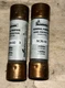(2) Bussmann NON-60 Fuse 250 VAC USED **TESTED**