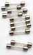 Lot of 10 Littelfuse 3AG 8A Glass Fuses 8 Amp 32 Volt Slow Blow 1/4" x 1-1/4"