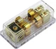 ZOOKOTO HTXC1OUT2FS Fuse Holder Power Distribution Block 2-Way with 60A Fuses