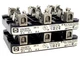 Lot of 2- R6T30A3B Marathon 30A 600V 3 Pole Class T Fuse Holder -Next Day Option