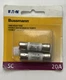 2 Pack Eaton Bussmann Time Delay Fuse BP/SC-20