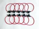 10PCS 12 GA. WATERPROOF IN-LINE ATM MINI BLADE FUSE HOLDER 100% OFC COPPER WIRE