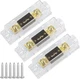 2 or 3 Pc 300 AMP ANL Fuse Holder Block 0/2/4/8 Gauge AWG Car Audio 300A 1/0 Zer
