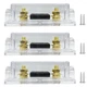 irhapsody 300 AMP ANL Fuse Holder Kit, 3 Pack 300A 