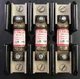 BUSSMANN T60100-3C FUSE HOLDER CLASS T FUSES 60C WIRE 600VOLTS-100AMPS AK Vb10