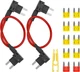 Nilight Fuse Adapter Fuses Holder TIPM Bypass 14AWG Wire 20 AMP Repair Fuel Pump