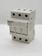 Ferraz Shawmut USBCC3 Fuse Holder w 1 Fuse 30A 3P 600V Class CC ATDR10