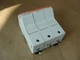 LOT OF 3 FERRAZ SHAWMUT FUSE HOLDERS US3J3 600V 30A W/FUSES SMART SPOT AJT30