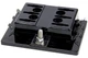 Allstar Performance ALL76180 Universal 6-Circuit Fuse Block 12 Volt 150 Amp