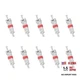 Tire Valve Core, Premium Valve Stem Core Part Replacement, TPMS Safe 10 PCS