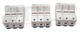 LOT OF 3 FERRAZ SHAWMUT US3J3I ULTRASAFE FUSE HOLDER 600V 30A