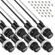 EPLZON Panel Mount Fuse Holder - 5x20 mm, 250V AC/125V AC/12V DC, 10A/15A...