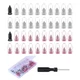 40PCS Screw in Tire Repair Plugs, Car Tire Screw Plug Repair Kit with Box and...