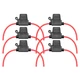 VANTRONIK Waterproof Inline Fuse Holder 6 Pack for Standard ATO ATC Medium Blade