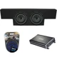 Chevy Silverado 01-06 1500 Non-HD Kicker 43CVT104 10" Dual Sub Box CX1200.1 Amp