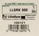 LITTELFUSE LLSRK 300 POWR GARD 300 AMP 600 VAC FUSE TIME DELAY CLASS RK1