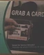Deflecto Grab-A-Card Clear Outdoor Weather Resistant Business Card Holder, Desk 