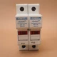 Lot of 2 Ferraz Shawmut USCC1I Fuse Block Holder 600V 30A 1 Pole X213943 DIN