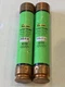 2 Used Bussmann FRS-R-40 40 Amp Buss Fuse Fusetron FRSR40 600V