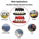 12V 250A Busbar Power Distributor for Electrical Systems in RV Cars and Boats