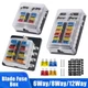 NEW For Auto Marine (6~8~12)-Way Blade Fuse Box Block Holder LED Indicator 12V