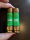 FUSES dual-element class RK5 Lot x2pcs FRN-R-45 250Vac 125Vdc Cooper Bussmann