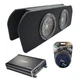 2015-2023 Ford Mustang Coupe Kicker CompR CWR10 Dual 10 Custom Sub Box CX1200.1