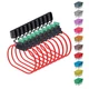 14 Gauge Fuse Holder ATC/ATO, SIM&NAT 10 Packs in-Line Automotive Blade Fuse ...