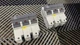 2 Wohner AJC 30 DIN Rail Fuse Holders w/ Bussman LPJ-20SP Fuses