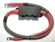 MEGA- Fuse Holder POWER WIRE with 200A FUSE 38" RED OR BLACK