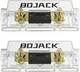 BOJACK 0/2/4 Gauge ANL Fuse Holder and 125 Amp ANL Fuses for 0 2 4 8 Gauge 125A