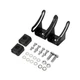 2PCS Car LED Light Bar Base Mounting Bracket Kit, Adjustable Bottom Mounted 