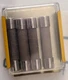Lot of 4 Bussmann ABC15 250 V 15 Amp Ceramic 1/4" x 1-1/4" Fast Acting Fuses