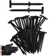 120pcs Nylon Universal Cable Tie Buckle, Self-Locking Heavy Duty Multipurpose...
