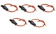 (5pc) 12 GAUGE ATC FUSE HOLDER IN-LINE AWG WIRE COPPER 12 VOLT POWER BLADE USA