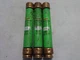  LOT OF (3) COOPER/BUSSMANN FUSETRON FRS-R-15 ENERGY EFFICIENT FUSE