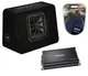 Kicker 44TL7S102 L7 Subwoofer Loaded 10" Truck Sub Box Enclosure W/ CX1200.1 Amp