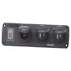 Blue Sea Systems 4365 Water-Resistant Accessory Panel - 15A Circuit Breaker, 