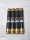 Lot of 4 Pcs-  Bussmann Fusetron FRS-R-20 / FRS-R-30 Fuse Current Limiting  600V