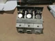 ALLEN BRADLEY 1492-FB3J30-L 3 POLE 30A 600V FUSE BLOCK WITH FUSES  B-60