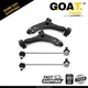 Front Lower Control Arm & Front Sway Bar Kit for 2000-2004 Ford Focus 4 PCS