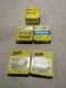 Various Buss Bussmann Fuses GMC-2.5, GMS-4-R, MDL-8, MDL 1/2, MDM 1/4 G38