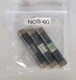 LOT OF 3 BUSSMANN 60 AMP ONE TIME FUSE 600 VAC NOS-60 NOS60