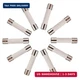 BOJACK 30AL250V 6x30mm 30A 250V Slow-Blow Ceramic Fuses 30 amp 250 Volt 0.24 x 1